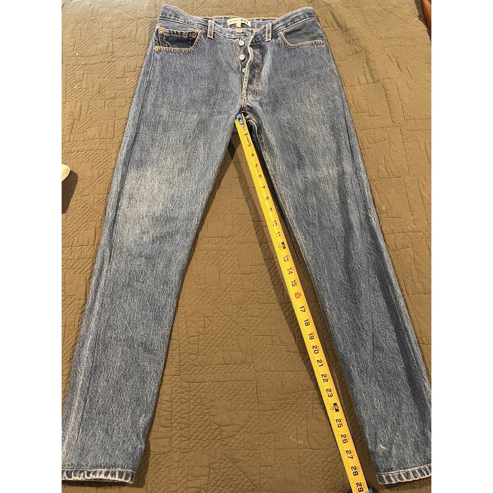 Levi's Re/done Blue Jeans Women's Size 29 Reconstructed In The US Selvedge Denim